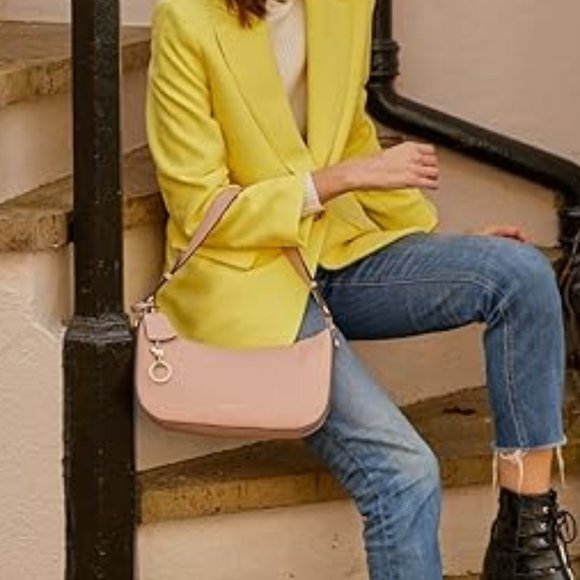 RADLEY LONDON Summerstown Small Zip Top Multiway Bag - PRAIRIE PINK - Picture 5 of 10